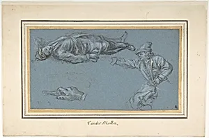 Study of Two Soldiers and a Hand