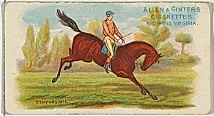 Stuyvesant, from The World's Racers series (N32) for Allen & Ginter Cigarettes by Allen & Ginter|Lindner, Eddy & Claus