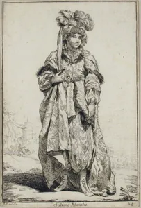 Sultane Blanche and Le Grand Visir (White Sultaness and The Grand Vizir), from the series "Caravane du Sultan à la Mecque..." (Caravan of a Sultan Going to Mecca)