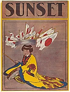 Sunset Magazine by William Stevens|Sunset Press|Passenger Department, Southern Pacific