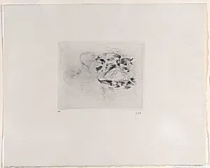 Swan and Duck, with Portraits of Julie by Berthe Morisot|Julie Manet