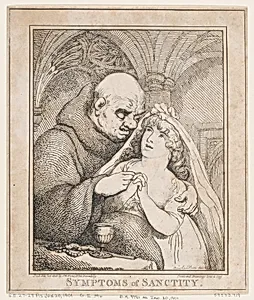 Symptoms of Sanctity by Thomas Rowlandson|S. W. Fores