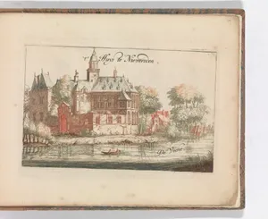 ' 't Huys te Nieweroden', De Vecht' in: Tooneel Der Voornaamste Nederlands Huizen, En Lust Hoven, Naar T Leven Afgebeeld by Carel Allard