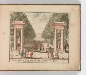 " ’t Konings Huis op 't Loo", in: Tooneel Der Voornaamste Nederlands Huizen, En Lust Hoven, Naar T Leven Afgebeeld
