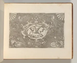 Targhe ed altri ornati di varie e capricciose invenzioni (Cartouches and other ornaments of various and capricious invention, page 6)