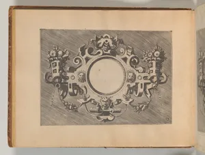 Targhe ed altri ornati di varie e capricciose invenzioni (Cartouches and other ornaments of various and capricious invention, page 17)