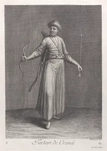 Tartare de Crimée, plate 84 from "Recueil de cent estampes représentent differentes nations du Levant"