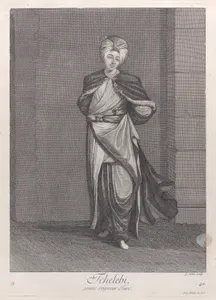 Tchelebi, jeune seigneur Turc, plate 40 from "Recueil de cent estampes représentent differentes nations du Levant"