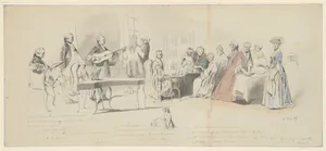 Tea Party at the Prince de Conti's