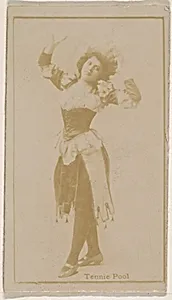 Tennie Pool, from the Actresses series (N245) issued by Kinney Brothers to promote Sweet Caporal Cigarettes by Kinney Brothers Tobacco Company