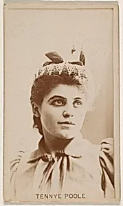Tennye Poole, from the Actresses series (N245) issued by Kinney Brothers to promote Sweet Caporal Cigarettes by Kinney Brothers Tobacco Company