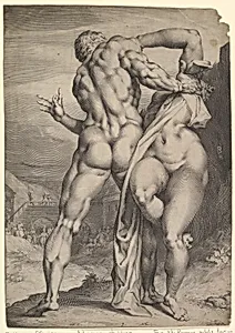 The Abduction of a Sabine Women (view from behind)