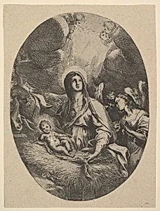 The Adoration of the Angels by Carlo Maratti