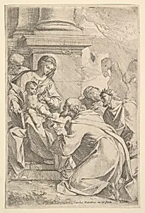 The Adoration of the Magi by Carlo Maratti