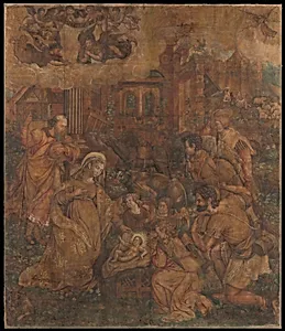 The Adoration of the Shepherds (Cartoon)