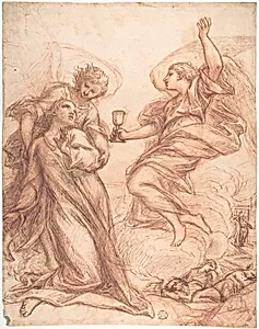 The Agony in the Garden by Anonymous, Italian, 17th or 18th century