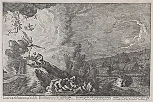 The Agony in the Garden, from 'Iconographia'