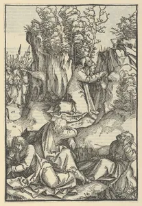 The Agony in the Garden, from Speculum passionis domini nostri Ihesu Christi