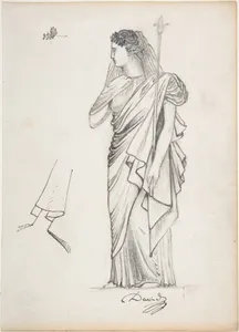 The Allegorical Figure of France for the Tomb of General Bonchamp