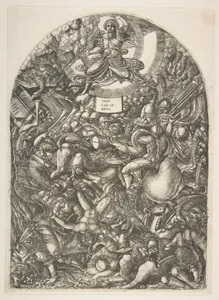 The Angel in the Sun calling the Birds of Prey, from the Apocalypse