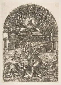 The Angel shows Saint John the Fountain of Living Water, from the Apocalypse