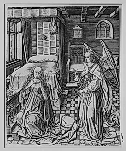 The Annunciation by Master FVB