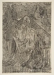 The Annunciation, Visitation, and Nativity (Schr. 2865)