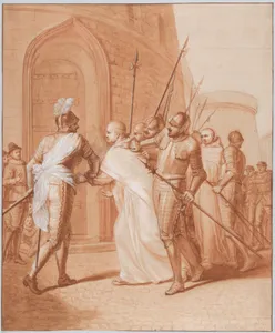 The arrest of Jean de La Barrière by the League at Lombez