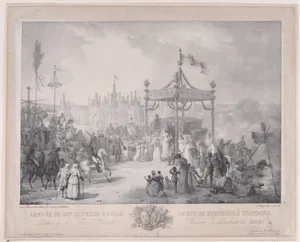The Arrival of His Royal Highness The Duke of Bordeaux at Chambord