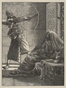 The Arrow of Deliverance, from "Dalziels' Bible Gallery"