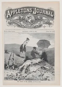 The Artist in the Country (from "Appleton's Journal," Vol. I)