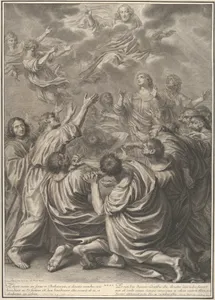 The Ascension of Christ, from The Passion of Christ, plate 31