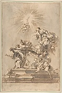 The Ascension of the Virgin by Gregorio de' Ferrari