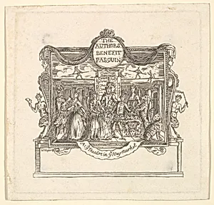The Author's Benefit: Pasquin by William Hogarth|Henry Fielding