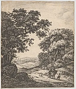 The Banishment of Hagar by Anthonie Waterloo