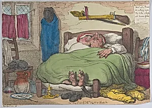 The Bassoon with a French Horn Accompaniment by Thomas Rowlandson|Thomas Tegg