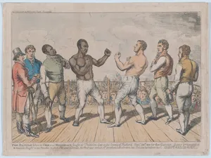 The Battle Between Cribb and Molineaux, September 28, 1811
