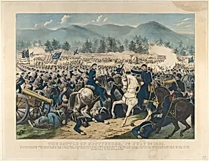 The Battle of Gettysburg, Pa., July 3rd, 1863 by Currier & Ives