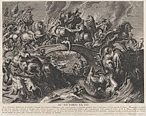 The Battle of the Amazons by Gaspard Duchange|Peter Paul Rubens