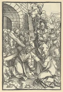 The Bearing of the Cross, from Speculum passionis domini nostri Ihesu Christi