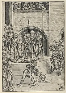 The Beheading of St.John the Baptist by Lucas Cranach the Elder