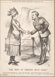 The Best of Friends Must Part (Punch, September 28, 1878)