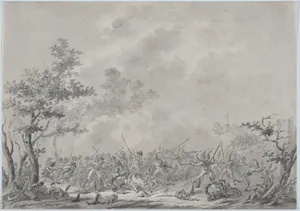 The Capture of Lieutenant General Johann Hermann von Fersen During the Battle of Bergen (19 September 1799)