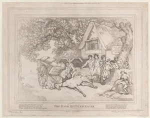 The Cart Horse (from The Life of a Racehorse, or The High-Mettled Racer)