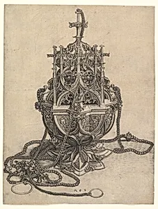 The Censer by Martin Schongauer