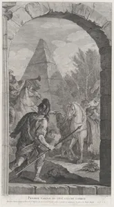 The Chapel of the Enfants-Trouvés in Paris: La Suite des rois mages: gardes et trompettes