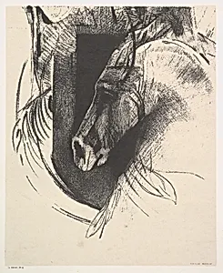 The Charger by Odilon Redon