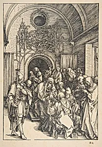 The Circumcision, from "The Life of the Virgin" by Albrecht Dürer