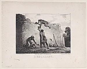 The Climb, from the series Hunting Scenes
