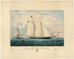 The Clipper Yacht "America" – Built by Mr. George Steers of New York for John C. Stevens, Esq. and Associates of the New York Yacht Club
